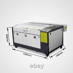 Hot 80W RUIDA Co2 Laser Cutting&Engraving Machine With Motorized Table 16''x24'
