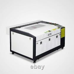 Hot RUIDA 80W Co2 Laser Engraving&Cutting Machine With Motorized Table 16''x24'
