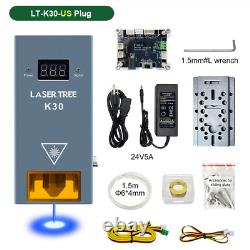 LASER TREE 24V 30W Optical Power Laser Module Head Kits for Cutting Machine DIY