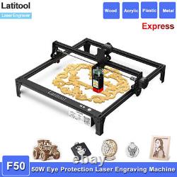 LATITOOL Laser Engraving Cutting Machine DIY Engraver Cutter Printer Wood Metal