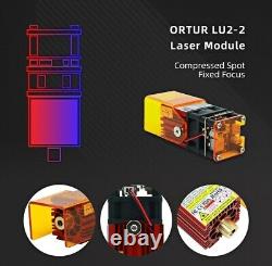 LU2-4 Laser Module Head 450nm Wood Metal Cutting Engraving CNC Machine Tools