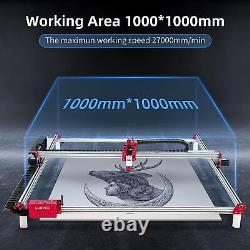 Large Frame Kit 1M1M Working Area 2 IN 1 CNC Laser Engraver Cutting Machine