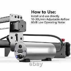Laser Cutting Air Assist Accessory 10-30L/min Adjustable Low Noise Replacement