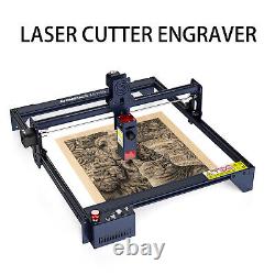 Laser Engraver A5 M50 Pro 40W DIY Laser Engraving Cutting Machine Blue USA