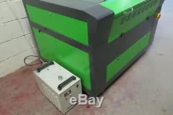 Lasertech LD 6090 80W CO2 Engraving Engraver Cutting Flat Bed Laser Machine
