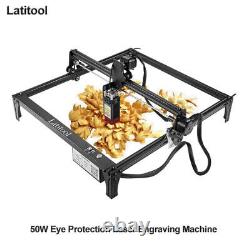 Latitool Laser Engraver 50W Cutting Machine DIY Metal Glass Wood Motherboard