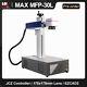 Max 30w Desktop Fiber Laser Marking Machine 175x175mm Lens Metal Marking Ezcad2