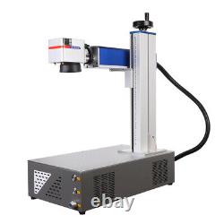 MAX 30W Desktop Fiber Laser Marking Machine 175x175mm Lens Metal Marking EZCAD2