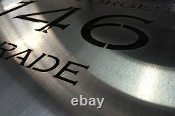 Mail Box Letter Box Laser Cut STAINLESS STEEL Custom PLAQUE Sign 350mm x 350mm