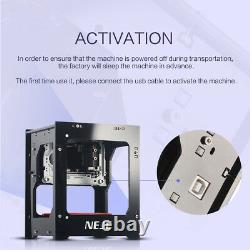 NEJE 3000MW BT 4.0 CNC Laser Engraving Cutting Machine USB Art DIY Logo Printer
