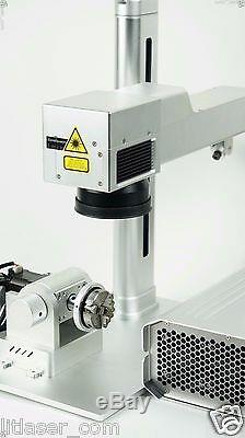 NEW PORTABLE 20Watt LASER MARKING/ ENGRAVING/ CUTTING SYSTEM With PC & ROTARY
