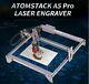 New A5 Pro Laser 40w Engraving Machine Wood Cutting Design Desktop Atomstack