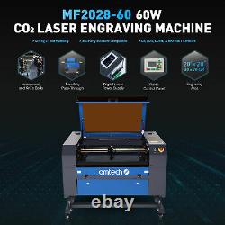 OMTech 20x28 60W CO2 Laser Engraver Cutter Cutting Engraving Carving Machine