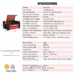OMTech 80W 20x28 CO2 Laser Engraver Cutter Engraving Cutting Machine with Ruida