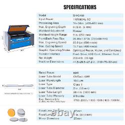 OMTech MF1624-55 60W CO2 Laser Engraver Cutting Machine with 16x24 Workbed