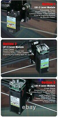 ORTUR 2021 Laser Master ENGRAVING CUTTING MACHINE 7W /15W /20W Large Area 32 Bit