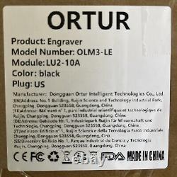ORTUR Laser Master 3 LU2-10A 10W Laser Engraver Engraving Cutting Machine & Feet