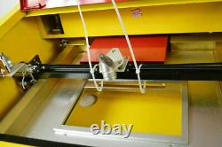Open Box 110V 40W CO2 Laser Engraving Cutting Machine Engraver Cutter 2030cm