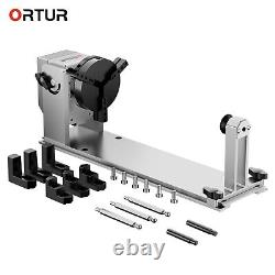 Ortur 360° Rotary Axis Attachment with 3-Jaw Chuck for Laser Engraver Cutter