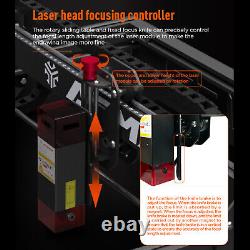 P1 10W Laser Engraving Cutting Machine DIY Engraver Cutter Printer US