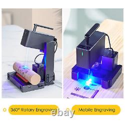 Portable Desktop CNC Engraving Cutting Machine 60W MINI Compact Laser Engraver
