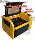 Preasion 60w Co2 Laser Engraving Machine Cutting Red-dot Position Linear Guide