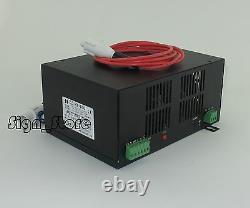 Promotion! 60W Water Cooled Tube CO2 Laser Power Supply Engraving Cutting 110V