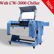 Reci 100w Co2 Laser Engraving And Cutting Machine With Cw-3000 Chiller Usb Port