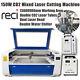 Reci 150w Co2 Laser Metal Cutting Machine Dual Laser Heads Non-metal Engraving