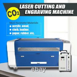 RECI 150W CO2 RUIDA Laser Engraver Cutting Machine Crafts Cutter USB Interface