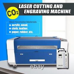 RECI 180W Hybrid CO2 Laser Cutting Engraving Machine 900X1300mm Chiller CW5200
