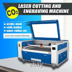 RECI 60W CO2 Laser Engraver Cutting Machine Crafts Cutter USB Interface RUIDA