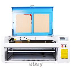 RECI W2 100W CO2 Laser Cutting Machine Engraver Cutter CW5200 Chiller RUIDA DSP