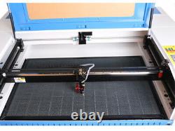 RECI W2 100W CO2 Laser Engraving Cutting Machine CW5200 Linear Guides USA Stock