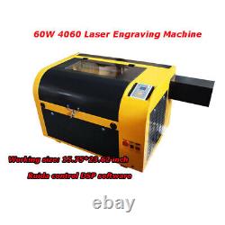 Ruida DSP 60W CO2 Laser Engraving Cutting Machine 15.7523.62 inch 4060 110 V