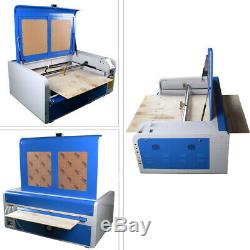 Ruida DSP1060 100W Laser Cutting Engraver Machine XY Linear Guide CW5000 Chiller
