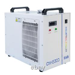 S&A Industrial Water Chiller CW-5000TG for CO2 Laser Engraving Cutting Machine