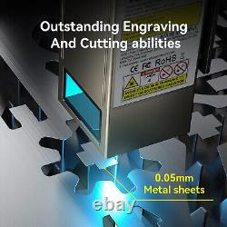 S20 Pro QuadLaser Engraver Engraving Cutting Machine Built-in Air Assist Control