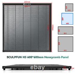 SCULPFUN H3 Honeycomb Working Table Board 600x600mm for Engraving Cutting J2D1