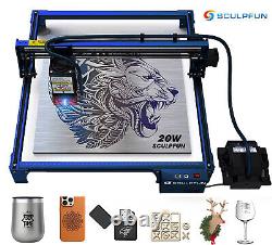 SCULPFUN S30 PRO MAX 20W DIY Laser Engraver Engraving Cutting Matchine Kit J4I2
