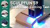 Sculpfun S9 Thick Sheet Cutting Test And Cutting Recommendations