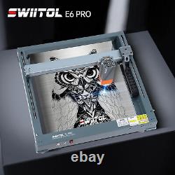 Swiitol E6 Pro 6W CNC Laser Engraver 365305mm for Engraving and Cutting R9O7