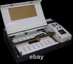 TEN-HIGH 40W CO2 Laser Engraving Cutting Machine 40x60cm USB Standard Version
