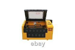 TEN-HIGH 50W Upgraded USB Co2 Laser Engraving Cutting Machine Engraver Cutter