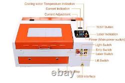 TEN-HIGH CO2 40W 110/220V Laser Engraving Cutting Machine with USB port