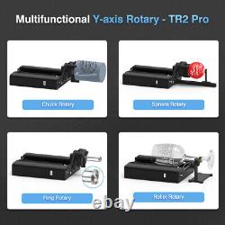 TR2 PRO for TTS55 Laser Engraving Cutting Machine Y-axis 4-in-1 Circle Sphere