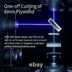 Two Trees TS2 10W Laser Engraver Auto Focus Engraving Cutting Machine US B0Y4