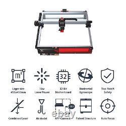 Two Trees TS2 Laser Engraver 10W Laser Cutter Auto Focus Engraving Cutting G7M3
