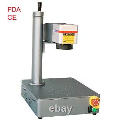 USB MAX 50W Fiber Laser Metal Marking Cutting Machine JCZ Board EZCAD FEDEX FDA