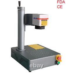 USB MAX 50W Fiber Laser Metal Marking Cutting Machine JCZ Board EZCAD FEDEX FDA